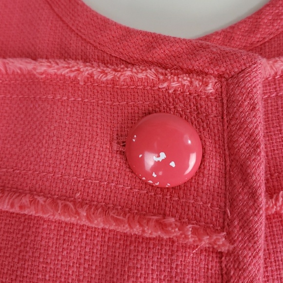 J.crew cropped frayed jacket size 6 - Picture 3 of 8